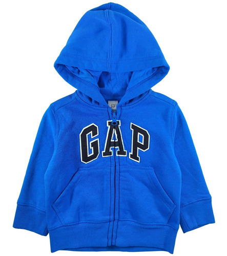 Buso Con Capota Logo Gap Infantil Buso Hoodies Azul