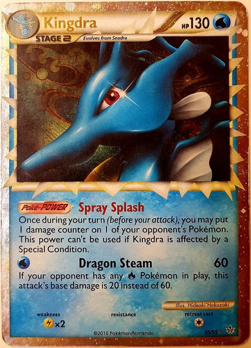 Kingdra (prime) 85/95 Ultra Raro Pokemon Tcg