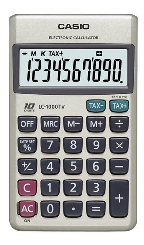 Calculadora Casio Lc-1000tv | Papelería Rayuela