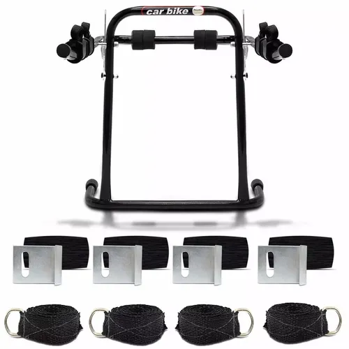 Portabicicletas Transbike Jeep Renegade para dos bicicletas, color negro