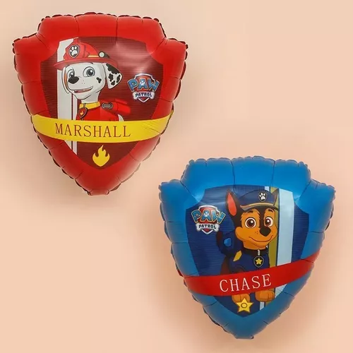 Globos Patrulla Canina Chase Mini Forma 36cm