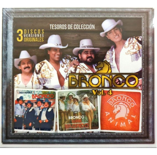 Bronco - Tesoros De Coleccion / Vol 4 - Boxset 3 Discos Cd