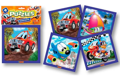 5 - Puzzle Transportes X4 Piezas Duravit - Del Tomate