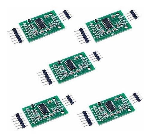 5 Unidade Hx711 Amplificador Celda Divisor Pesaje