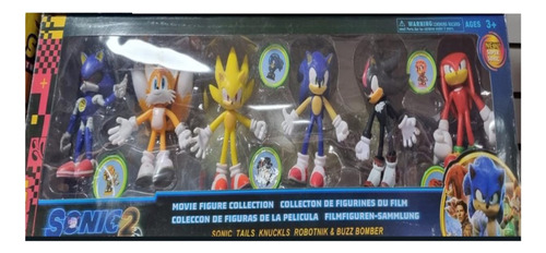 Set 6 Figuritas Sonic Boom Figuras De Acción