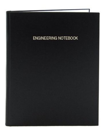 Bookfactory Ingeniería Notebook - 96 Páginas (0,25  Ingenier