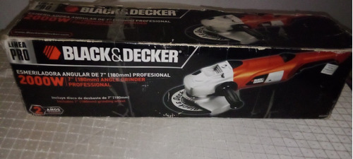 Esmeril Angular Black& Decker 