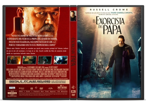 Dvd El Exorcista Del Papa 2023 / Russell Crowe