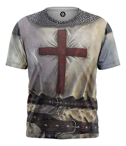 comprar Remera Templario Armadura Medieval Artemix Ax-1163
