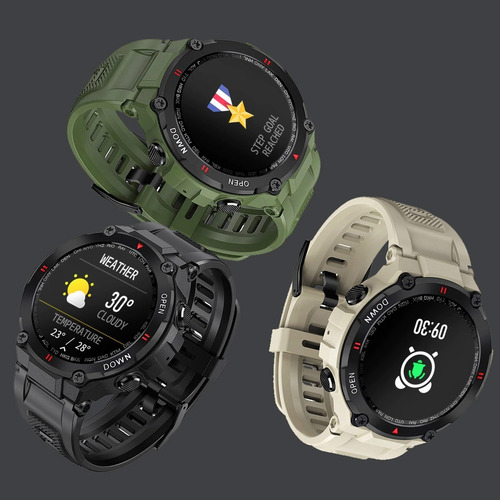 Imagen 2 de 8 de Smartwatch Reloj Inteligente K22 Fulltouch Original Fralugio