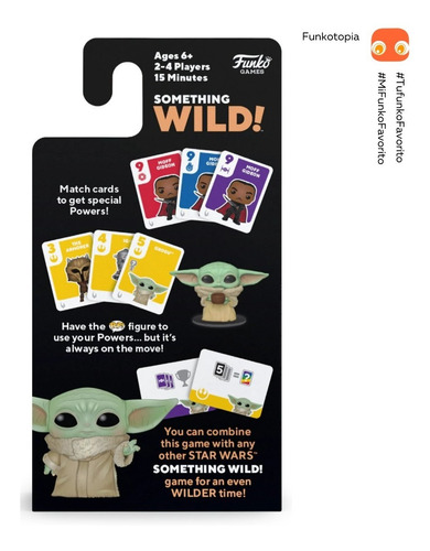 Imagen 2 de 3 de Funko Juego D Cartas: Something Wild Stars Wars Mandaloriano