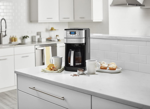 Cuisinart Dgb-400 Cafetera Automática Para 12 Tazas Con A...