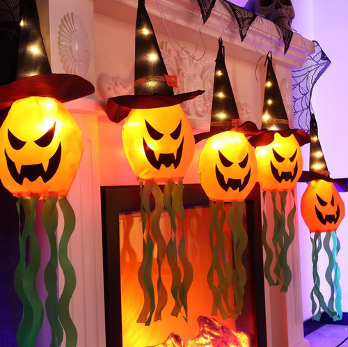 Nuevo 5 Piezas Decoración De Halloween Al Aire Libre