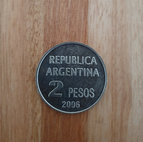 Moneda Conmemorativa De Derechos Humanos 2 Pesos Año 2006