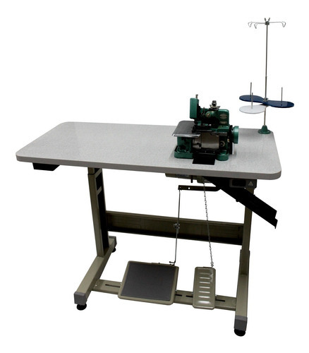 Colareti 2 Agulhas +over Semi Industrial Com Motor Grande 127V