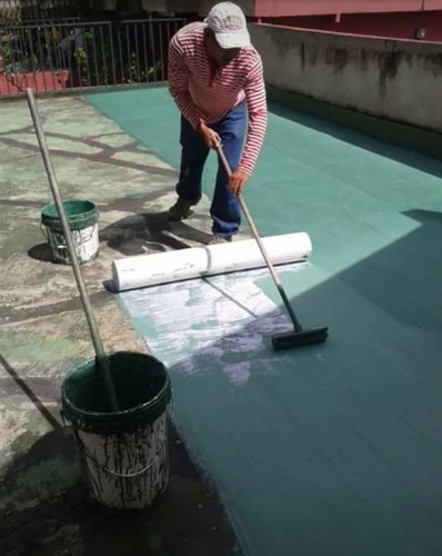 Imagen 3 de 10 de Impermeabilizante Para Techos Impercoat Cuñete.