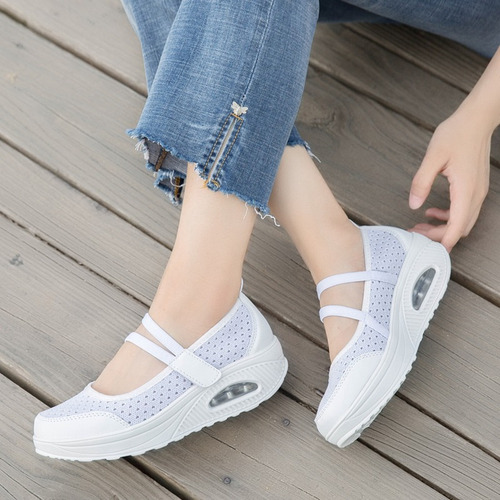 .. Zapatos De Enfermera Casual For Mujer Calzado For Caminar