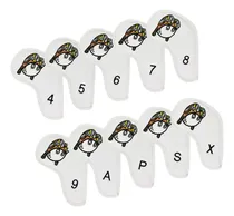 Comprar 10 Piezas Golf Iron Head Covers Golf Wedge Covers Set Pilots