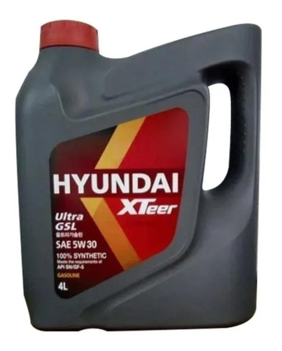 Aceite Motor Hyundai/kia Xteer Ultra Gsl 5w30 4lt