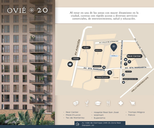Departamentos En Preventa En Zona Real - Ovie 20 En Zapopan, Jalisco