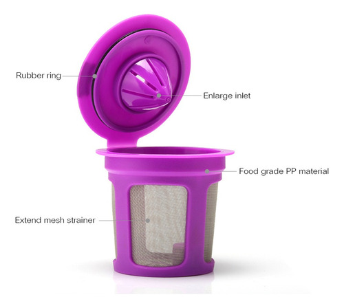 Coffee Capsules Taza Recargable Reutilizable Filtros De Café