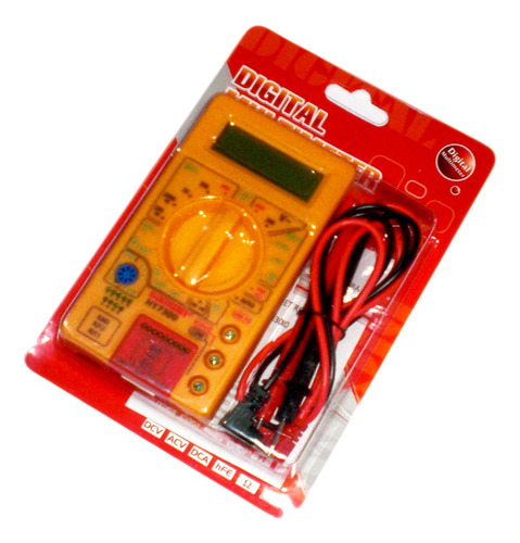 Multimetro Digital Con Probador De Cable Utp Rj45 - Tester