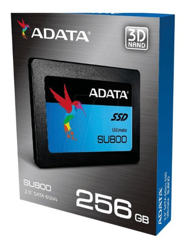 Imagen 4 de 8 de Disco sólido SSD interno Adata Ultimate SU800 ASU800SS-256GT-C 256GB negro
