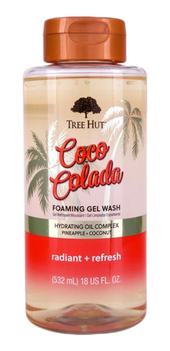 Coco Colada Foaming Gel Wash Tree Hut/ Gel De Baño