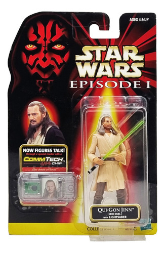 Hasbro - Episode 1 - Star Wars - Qui-gon Jinn ( Jedi Duel )