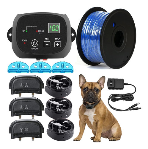 Valla Electrica Para Perros, Sistema De Contencion Subterran