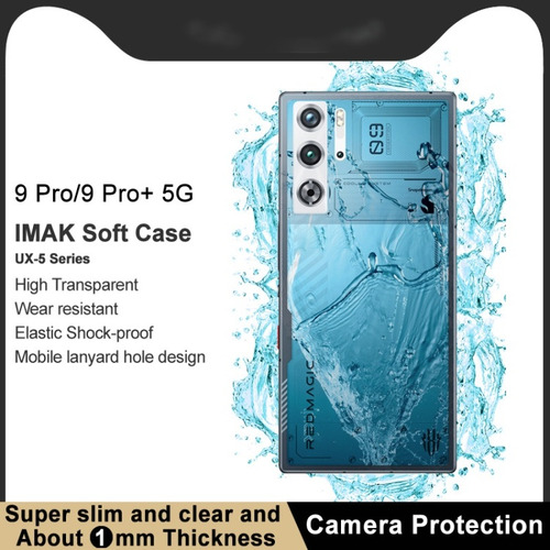 Funda De Transparente A Prueba De Golpes Para Zte Nubia