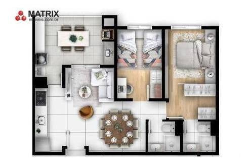 Imagem 23 de 30 de Cobertura Com 4 Dormitórios À Venda, 160 M² Por R$ 1.040.000,00 - Boa Vista - Curitiba/pr - Co0488