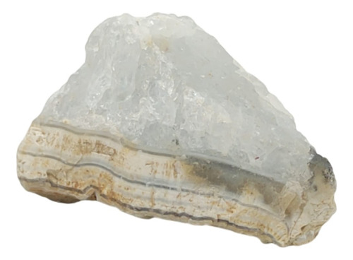 Mineral Cuarzo Geoda Cristal Blanco Origen Brasil 
