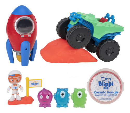 Blippi Moon Rock Adventures - Incluye Space Rocket, Monster.