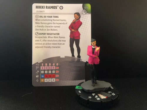 Heroclix Nikki Ramos #026 Studios Next Phase (Usado)