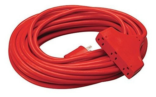 Cable De Extensión Coleman Cable 04218 14/3 Sjtw De Vinilo P