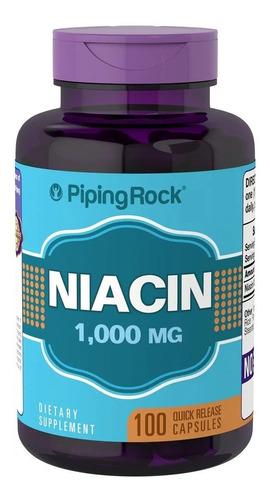 Niacina 1000 Mg Niacin Vitamina B3 - Unidad a $739