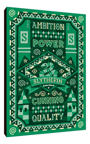 Cuadros Poster Harry Potter Slytherin M 20x29 (dcs (100))