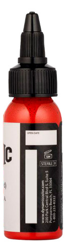 Tinta Para Tatuar Dynamic Chinese Red 1oz Original Tattoo Rojo Chino