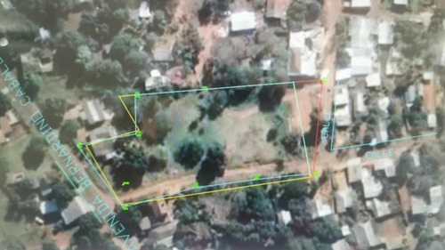 Imagen 1 de 3 de Vendo Terreno En En Barrio 3 Fronteras De Pdte Franco