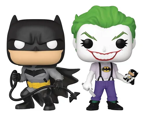 Pack De 2 Figuras De Vinilo Funko Pop! Batman, Caballero Bla