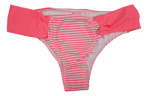 Solo Bombacha Malla Bikini Frunce Mixing Promesse 8056