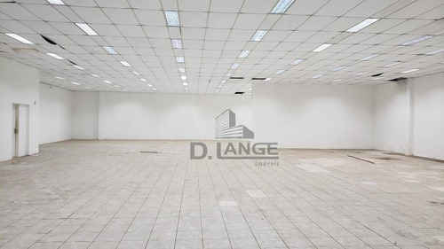 Salão Para Alugar, 674 M² Por R$ 12.000,00/mês - Taquaral - Campinas/sp - Sl0867