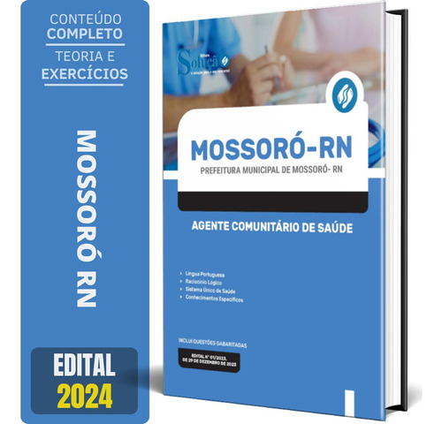 Apostila Prefeitura Mossoró Rn 2024 Agente Comunitário Saúde