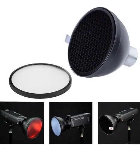 Godox Ad-s2 Reflector Estándar Con Difusor Suave Y Ad-s11 .