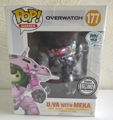 Funko Pop! D.va With Meka Overwatch #177 Exc. Blizzard
