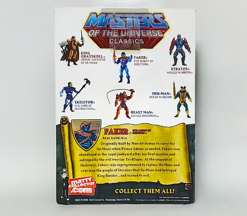 Faker Masters Of The Universe Classics Año 2008 Colección (Usado)