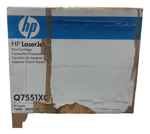 Toner Hp 51x Negro Q7551xc, Original Facturado I