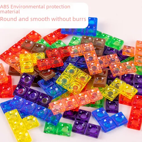 3d Crystal Tetris - Bloques De Rompecabezas De Tetris 3d Par