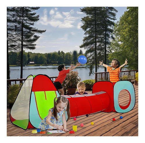 Carpa De Juegos Infantil Desplegable Limitlessfunn De 3 Piez